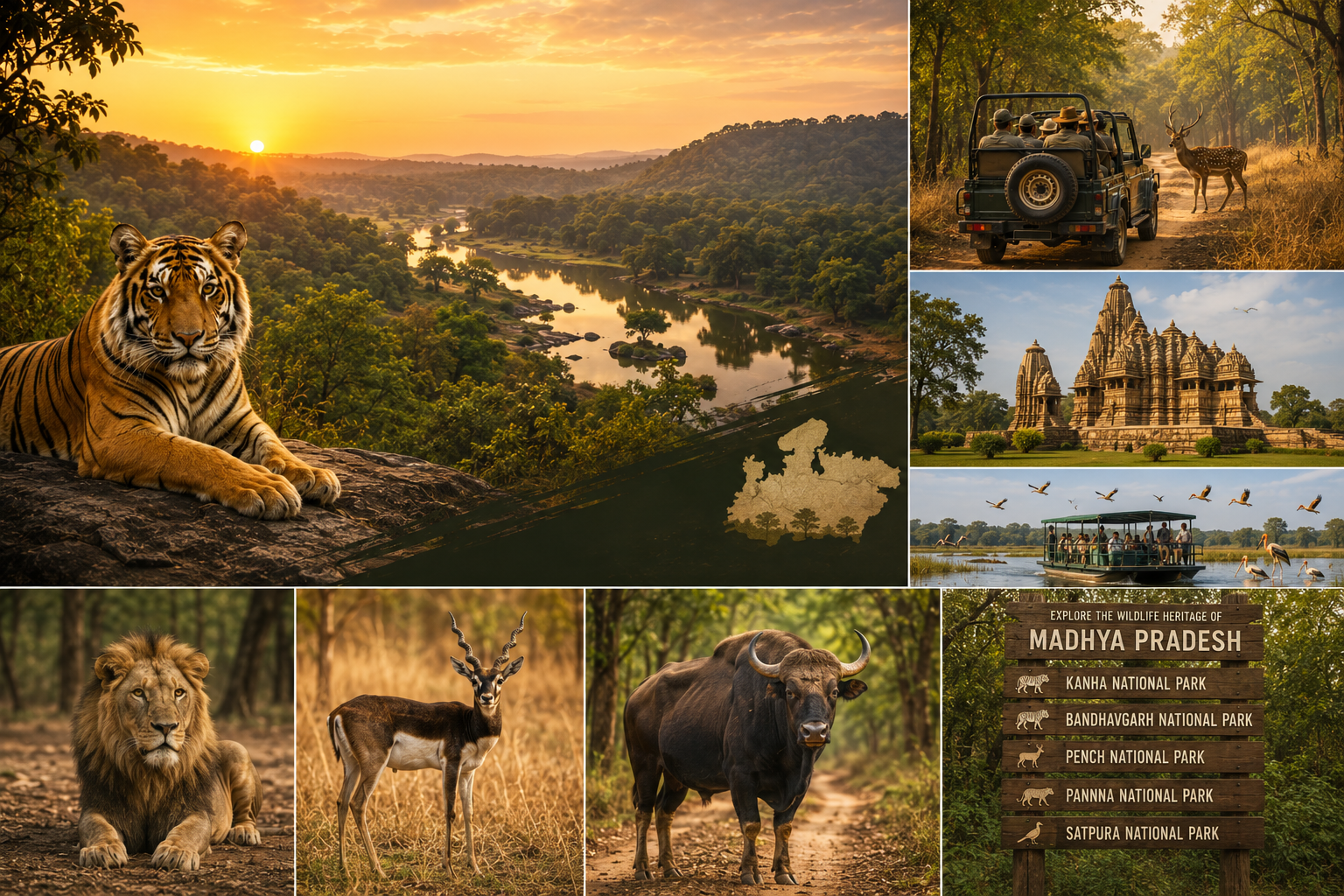 Madhya Pradesh Wildlife Tour Package